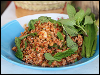 Larb Chicken Salad
